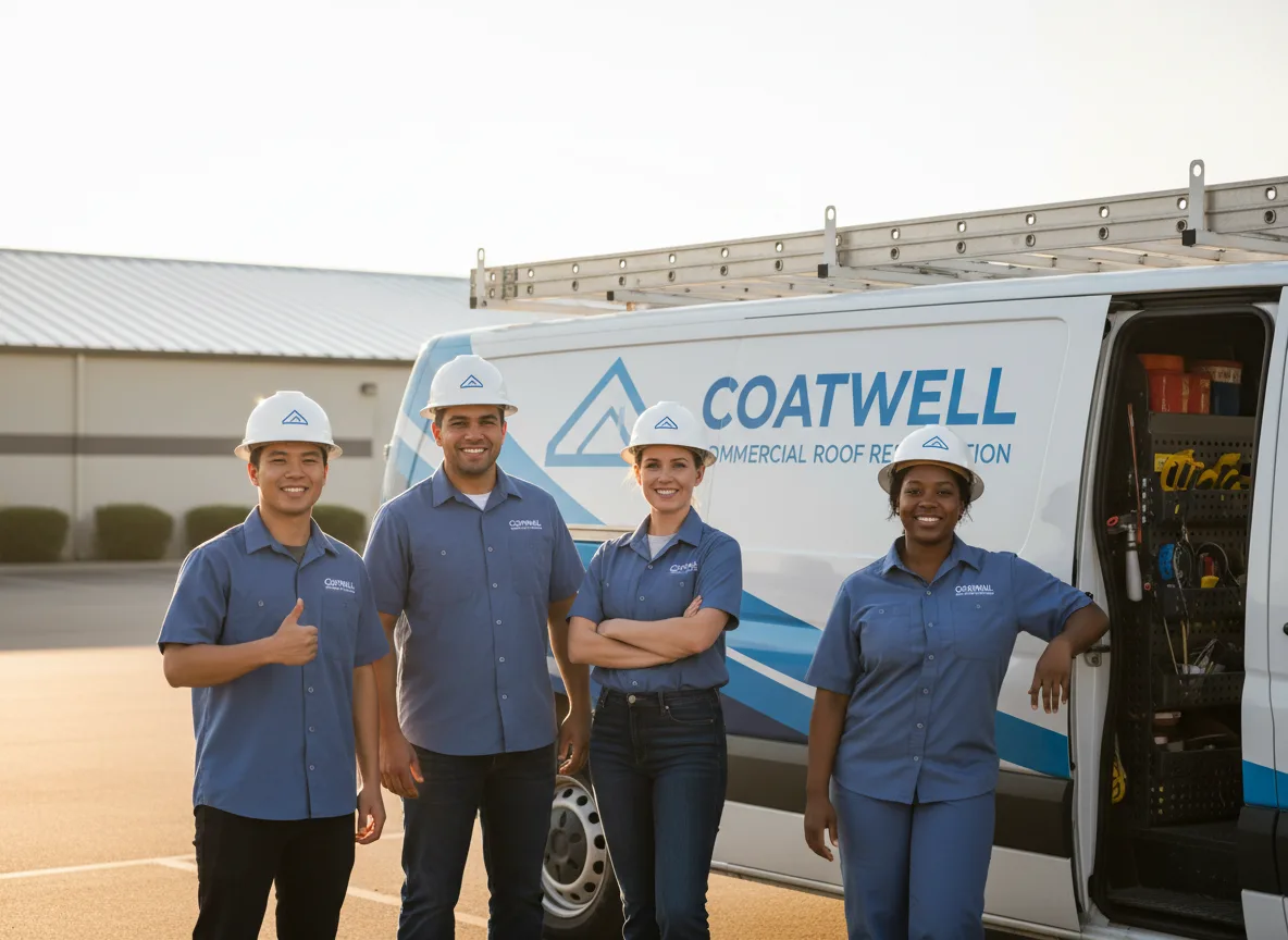 Commercial roof coating company in Masterson, TX